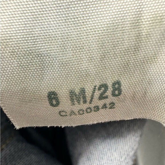 Levi's 633 Y2K Green Tab Eco Line Low Rise Bootcut Dark Wash Size 28 - Picture 11 of 13